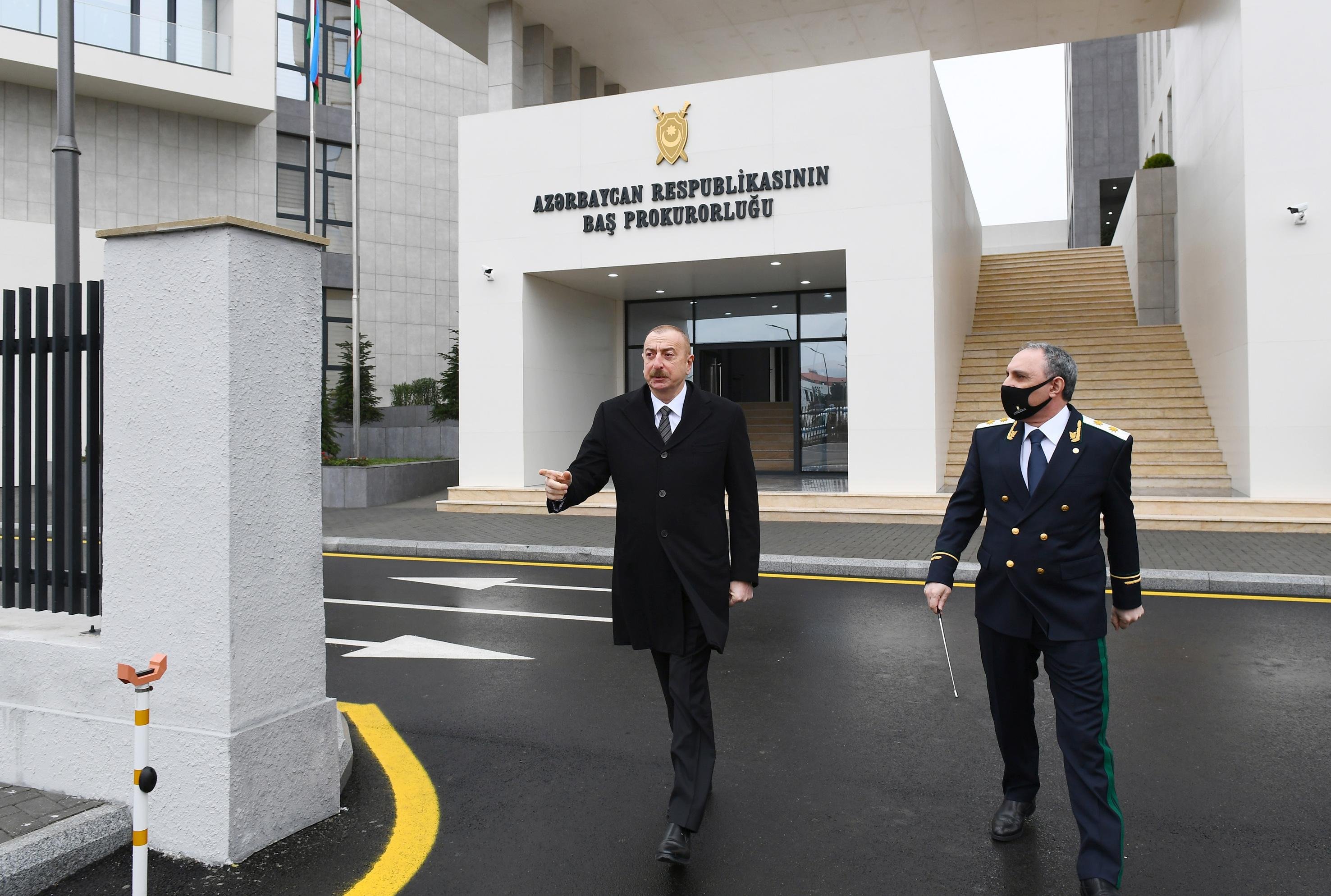 Prezident açılışa qatıldı