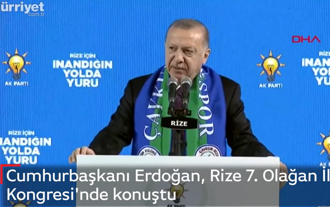 Ərdoğan ABŞ-ı terrorçuları dəstəkləməkdə ittiham etdi