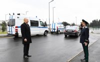 Prezident açılışa qatıldı