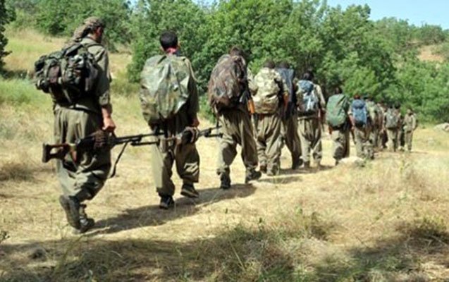 Türkiyəyə daxil olmaq istəyən 5 PKK-çı saxlanıldı