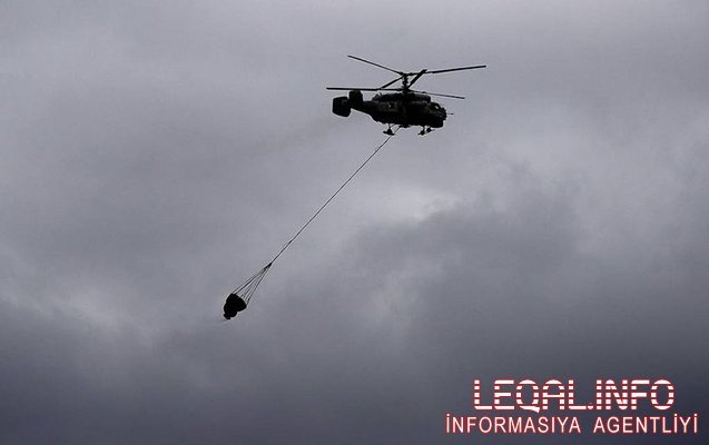 Rusiya FHN-in helikopteri qəzaya uğradı, ölən var
