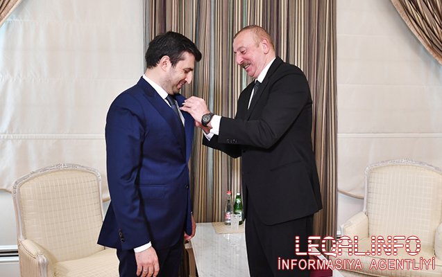 İlham Əliyev Selçuk Bayraktarı təltif etdi