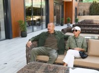 Prezident İlham Əliyev və Mehriban Əliyeva Şuşada “Qarabağ” hotelinin açılışında iştirak ediblər Prezident İlham Əliyev və Mehriban Əliyeva Şuşada “Qarabağ” hotelinin açılışında iştirak ediblər
