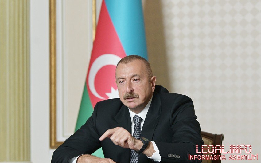 Azərbaycan lideri: “Azğınlaşmış, harınlaşmış, quduzlaşmış, qudurmuş düşmən bizim qabağımızda diz çökdü”