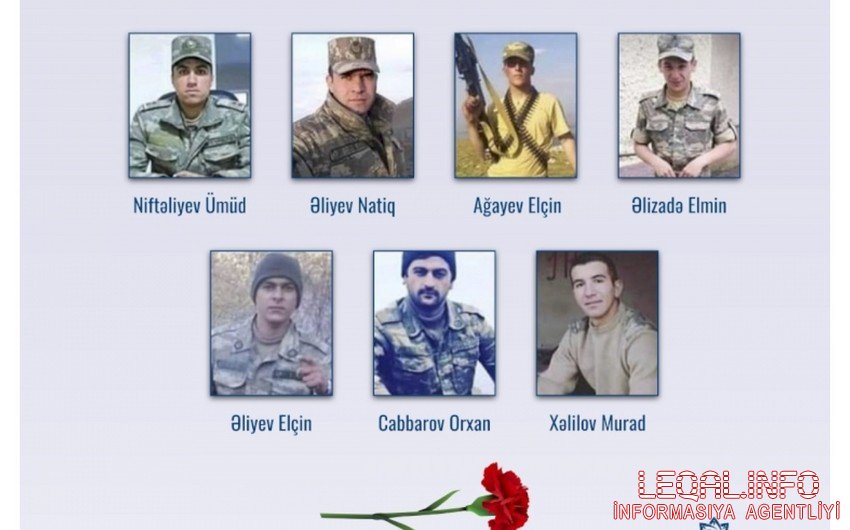 Noyabrın 16-da sərhəddə şəhid olan hərbçilərin ailə üzvlərinə sosial ödənişlər təyin edilib