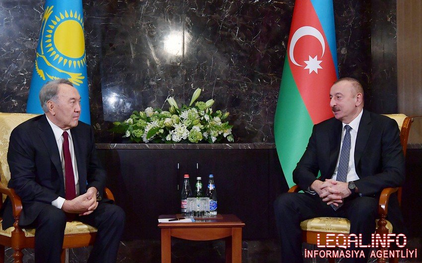 Nursultan Nazarbayev Azərbaycan Prezidentinə başsağlığı verib