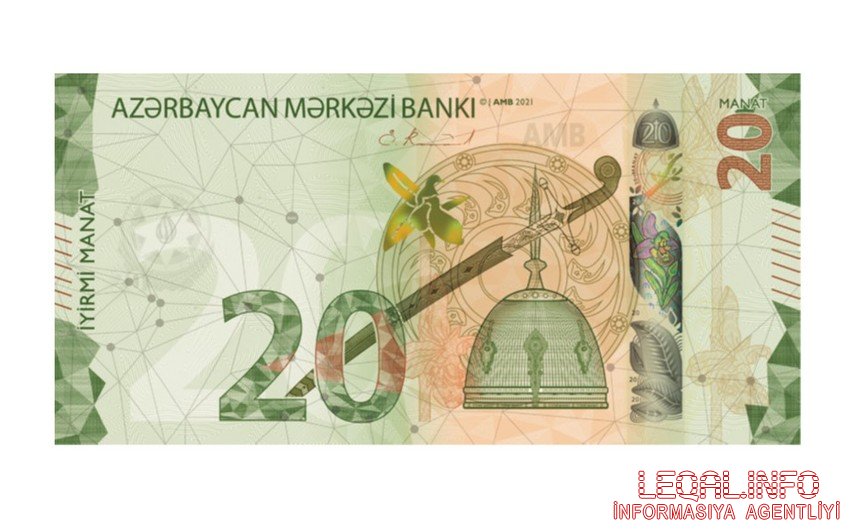 Azərbaycanda yeni 20 manatlıq əskinaslar tədavülə buraxılır