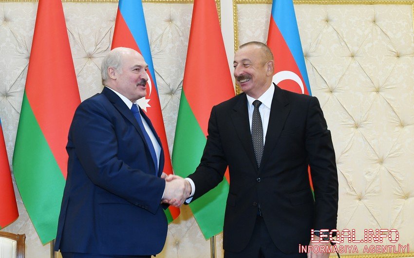 Aleksandr Lukaşenko Azərbaycan Prezidentinə təbrik məktubu göndərib