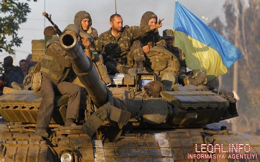 Ukrayna ordusu genişmiqyaslı təlimlərə başladı