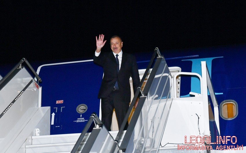 Prezident İlham Əliyevin Rusiyaya rəsmi səfəri başa çatıb