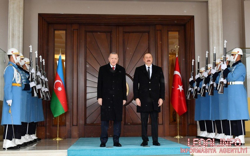 Azərbaycan və Türkiyə liderləri Avropaya qaz təchizatının artırılması imkanlarını müzakirə edib