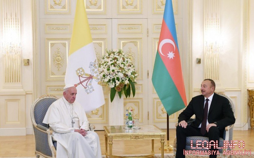 Azərbaycan Prezidenti Roma Papasını təbrik etdi