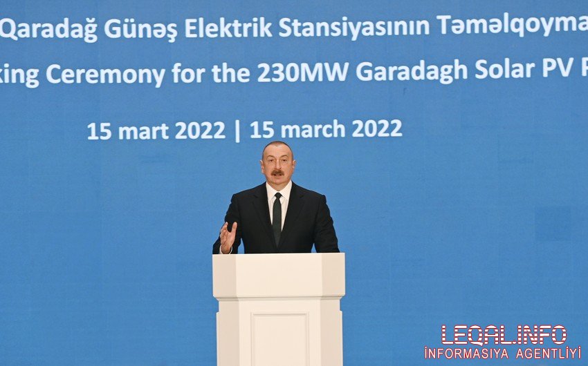Qarabağın bərpa olunan enerji üzrə potensialı 9-10 min meqavata çata bilər