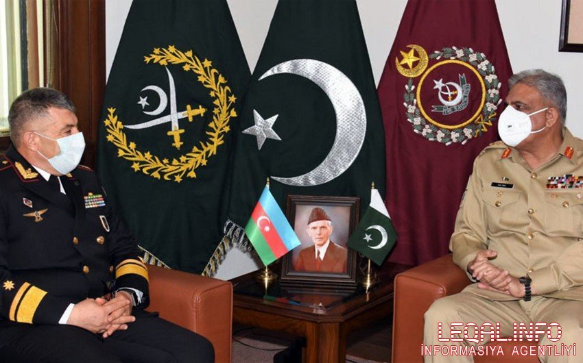 Zakir Həsənov Pakistanın Quru Qoşunlarının komandanı ilə görüşüb