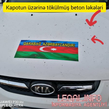 “Mahal” MTK sayt rəhbərinin avtomobilinə ziyan vurdu