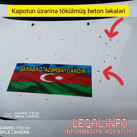 “Mahal” MTK sayt rəhbərinin avtomobilinə ziyan vurdu
