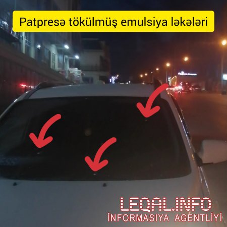 “Mahal” MTK sayt rəhbərinin avtomobilinə ziyan vurdu