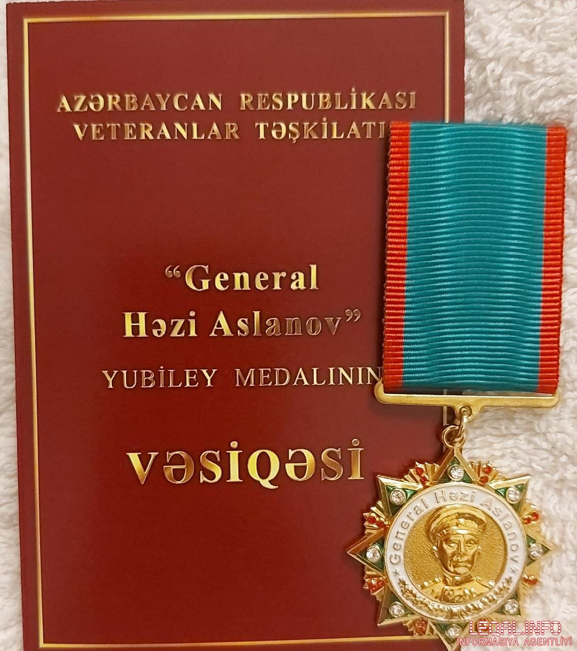 Gənc iş adamı Xanım Qurbanova General Həzi Aslanov yubiley medalı ilə təltif olundu