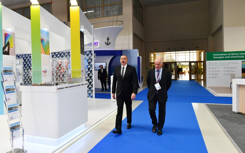 Bakı Enerji Həftəsi başlayıb, Prezident İlham Əliyev açılış mərasimində iştirak edib