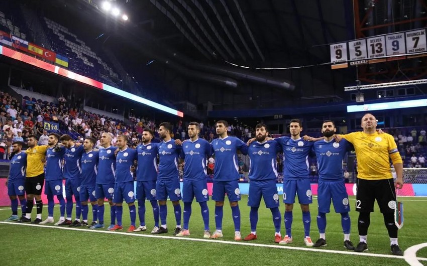 Avropa çempionatı: Azərbaycanın minifutbol millisi finala yüksəlib