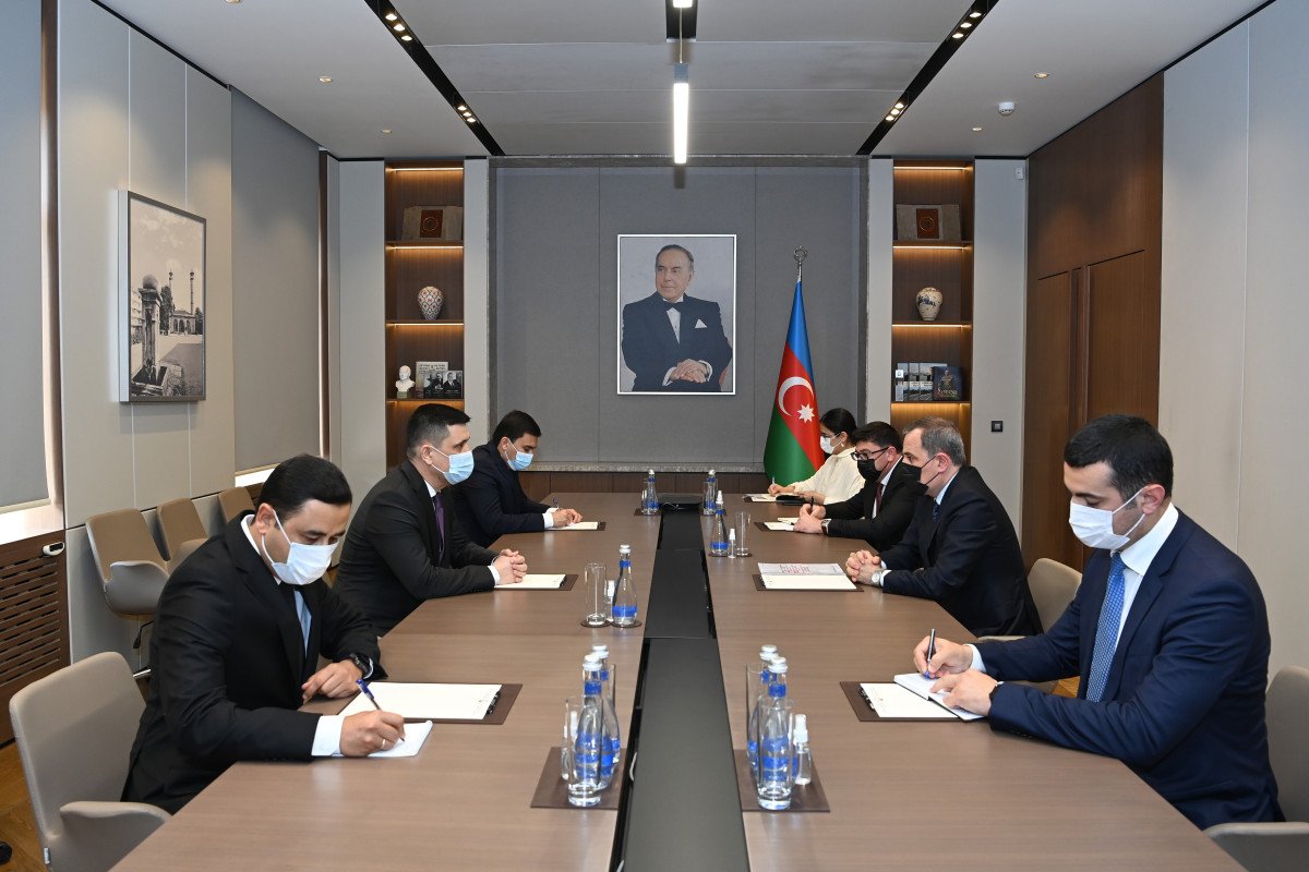 Ceyhun Bayramov Almaniya Federal Parlamentinin vitse-prezidenti ilə görüşüb