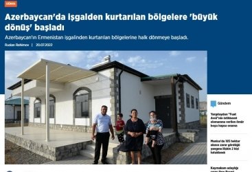 Prezident İlham Əliyevin qətiyyətlə söylədiyi “Qarabağa Böyük Qayıdış” başladı