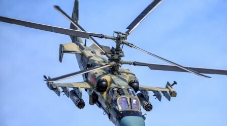 Ukrayna Silahlı Qüvvələri Rusiyanın “Ka-52” döyüş helikopterini vurub