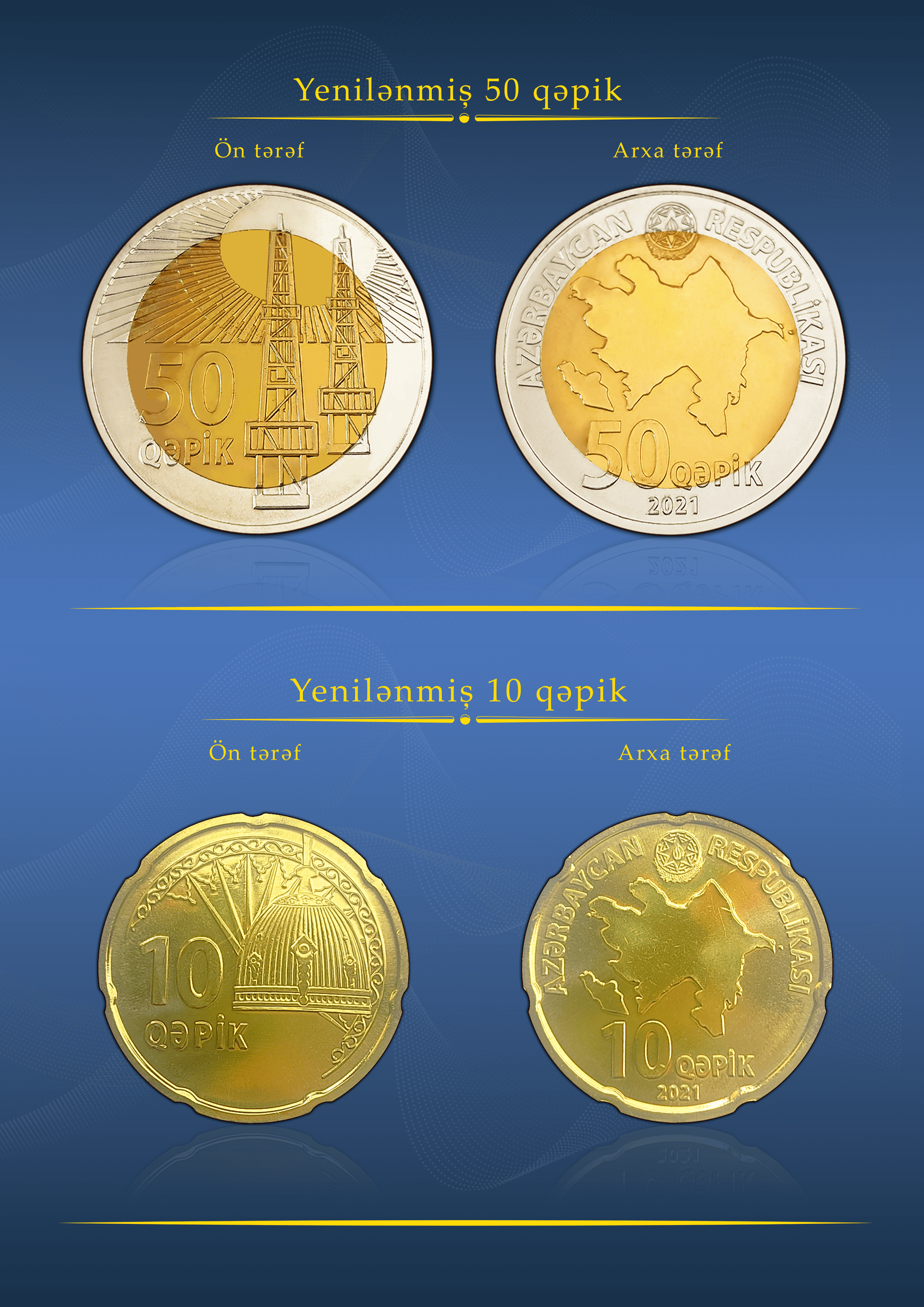 Azərbaycanda bu qəpiklər yeniləndi