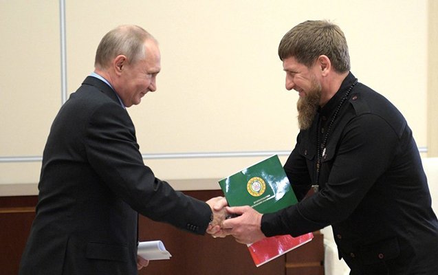 Putin Kadırova orden verdi