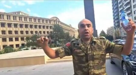 “Nazirlik qarşısında aksiya keçirən şəxs müharibə iştirakçısı deyil”