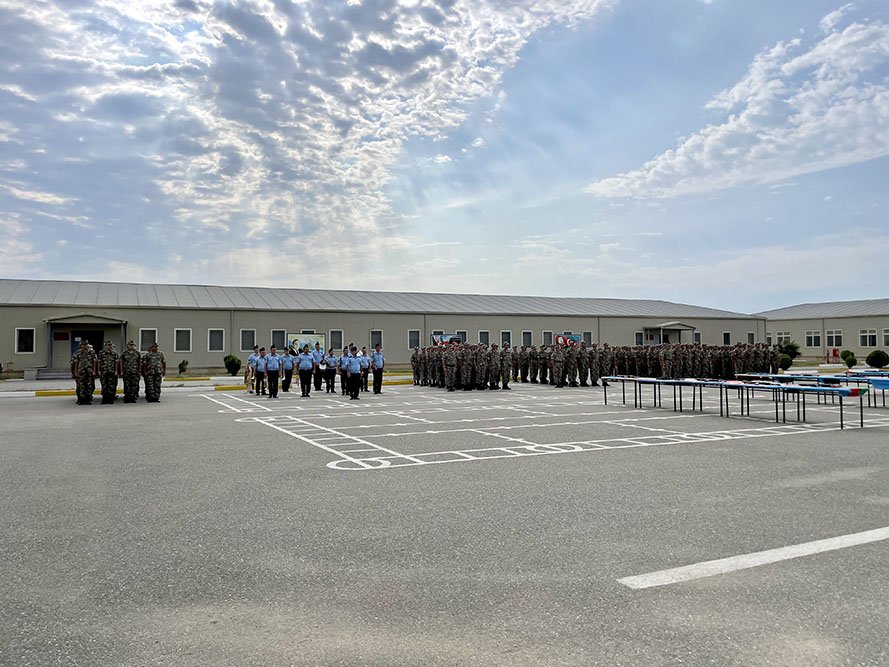 Gənc əsgərlərin andiçmə mərasimləri keçirildi