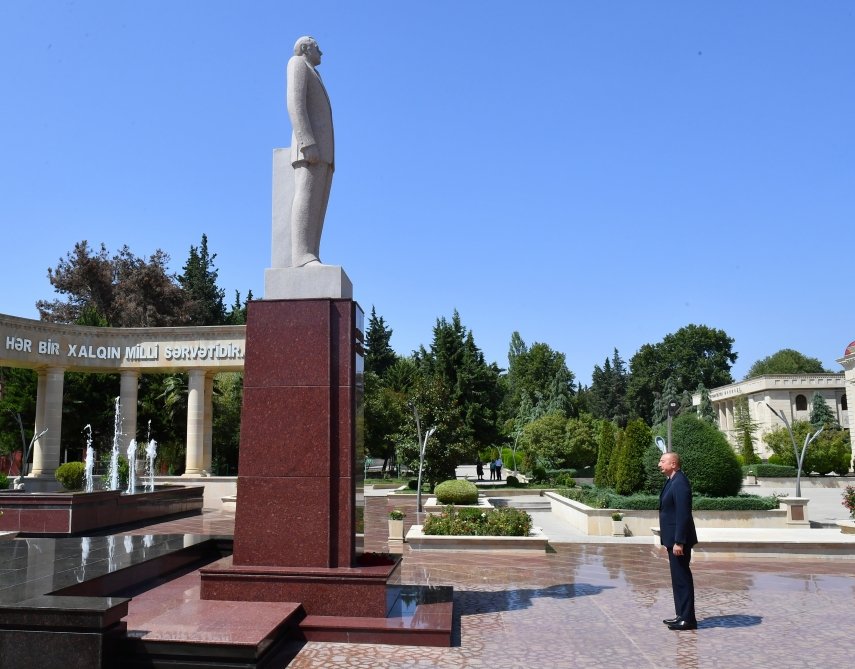 İlham Əliyev “Ağsu Aqropark”da İlham Əliyev “Ağsu Aqropark”da