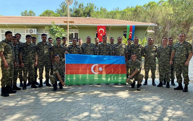 Hərbçilərimiz Türkiyədə keçirilən təlimdə iştirak ediblər