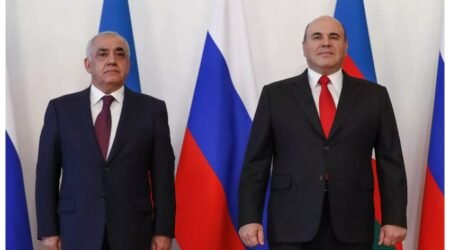 Rusiya Hökumətinin sədri ilə Azərbaycanın Baş naziri arasında telefon danışığı olub