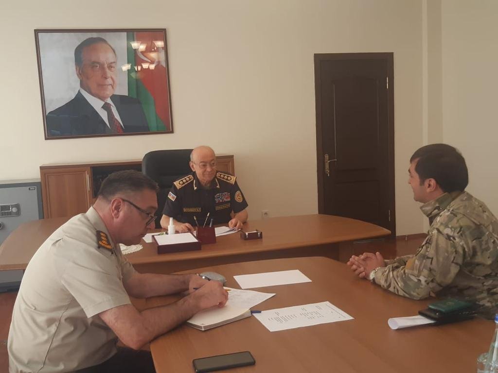 Kəmaləddin Heydərov Qəbələdə qəbul keçirdi