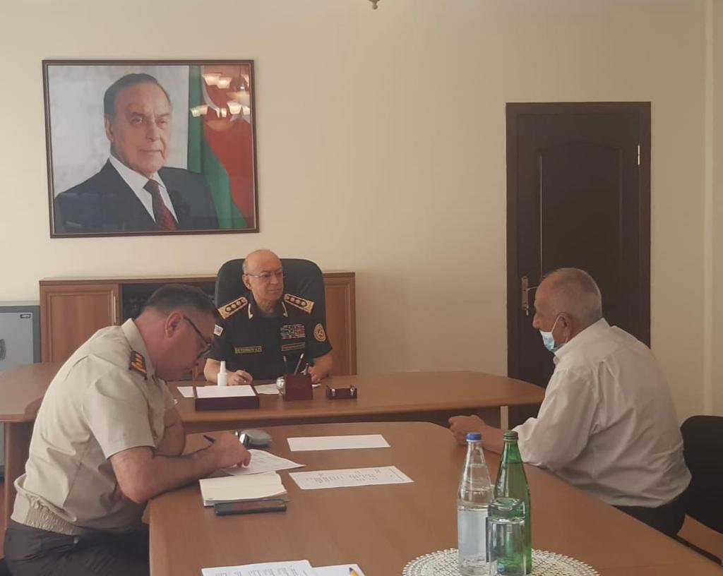 Kəmaləddin Heydərov Qəbələdə qəbul keçirdi 