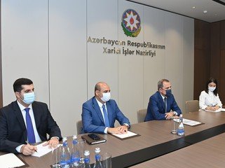 Ceyhun Bayramov UNESCO-nun xoşməramlı səfirini qəbul edib