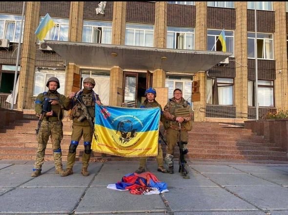 Ukrayna ordusu strateji əhəmiyyətli şəhəri azad etdi Ukrayna ordusu strateji əhəmiyyətli şəhəri azad etdi