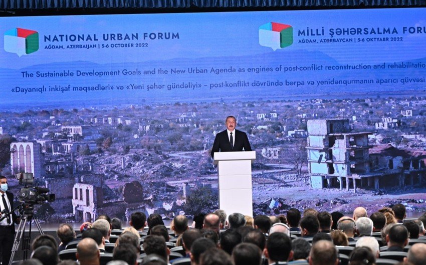 Prezident: “Ermənistan işğal dövründə bir milyondan çox mina basdırıb”