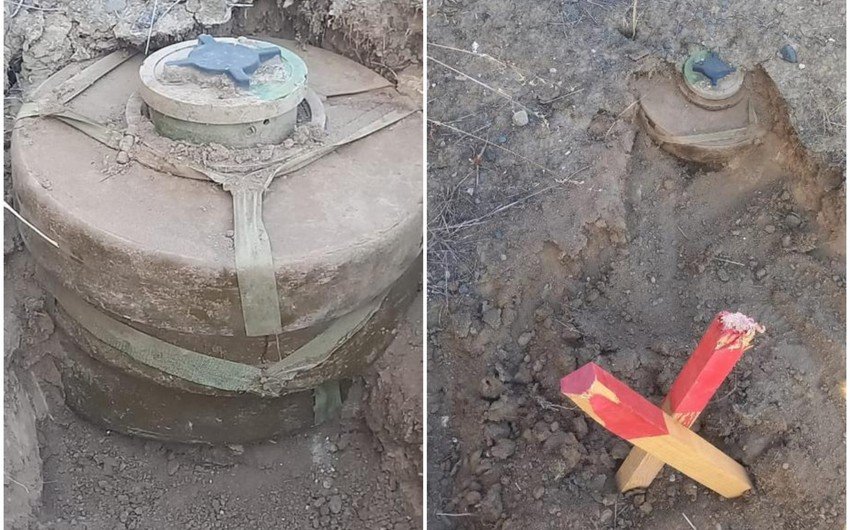 Ağdamda dörd minadan ibarət tələ-minası aşkarlanıb