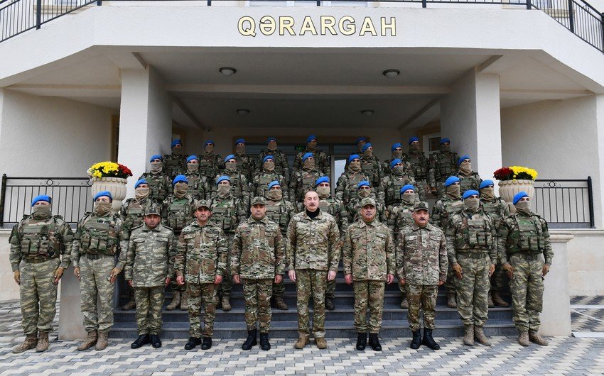 Ali Baş Komandan Füzulidə Zəfər Günü münasibətilə hərbçiləri təbrik edib