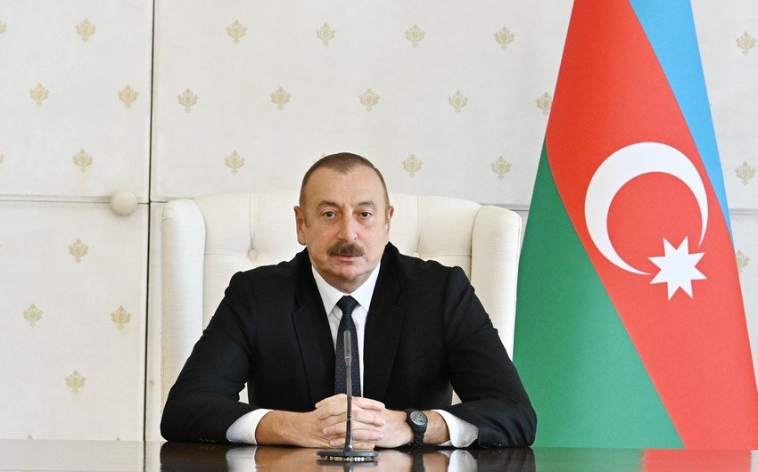 Azərbaycan lideri Zəngəzur dəhlizinin açılması istiqamətində görülən işlərdən danışıb