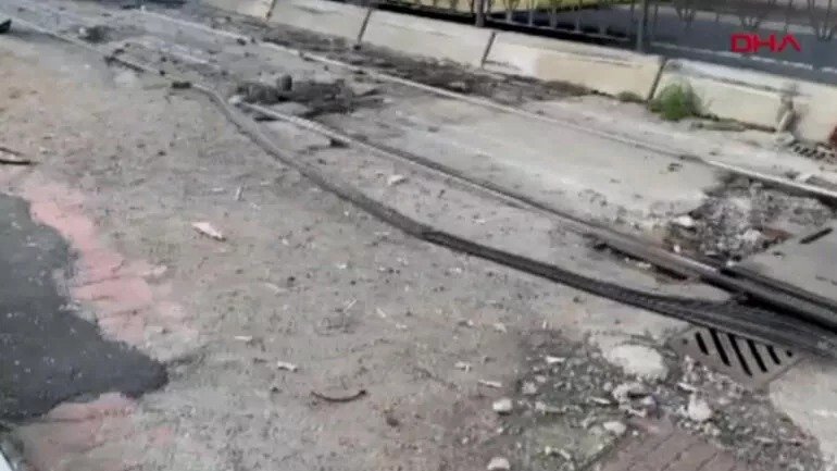Kabataşda tramvay qəzası: Yaralılar var