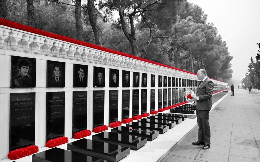 ABŞ Dövlət Departamentinin nümayəndə heyəti Şəhidlər Xiyabanını ziyarət edib