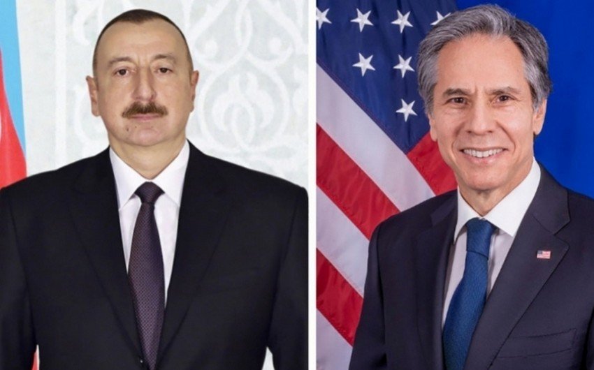 Antoni Blinken Prezident İlham Əliyevə zəng edib