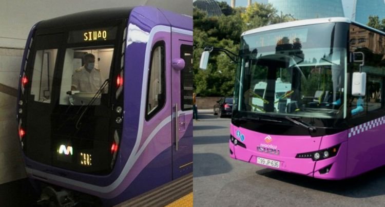 Azərbaycanda metro və avtobuslarda minimum gedişhaqqı 40 qəpiyə çatdırılıb