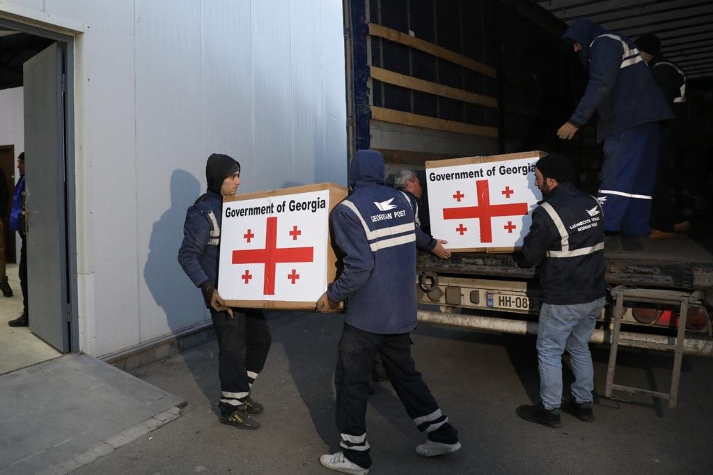 Gürcüstan Türkiyəyə humanitar yardım məqsədilə 1 milyon lari vəsait ayırıb
