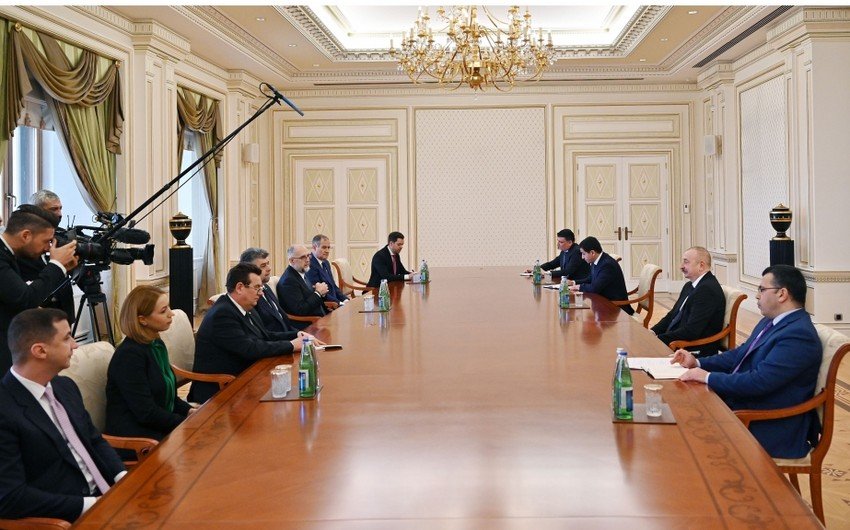 Prezident İlham Əliyevin Sergey Lavrovla görüşü başlayıb