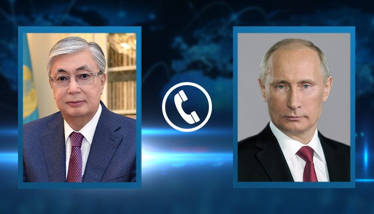 Putin və Tokayev arasında telefon danışığı baş tutub