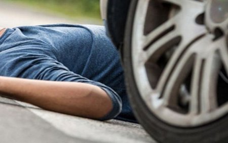 Bakıda gənc oğlanı avtomobil vurub